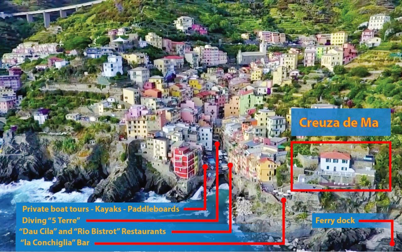 Creuza De Mae Hotel Riomaggiore Ngoại thất bức ảnh